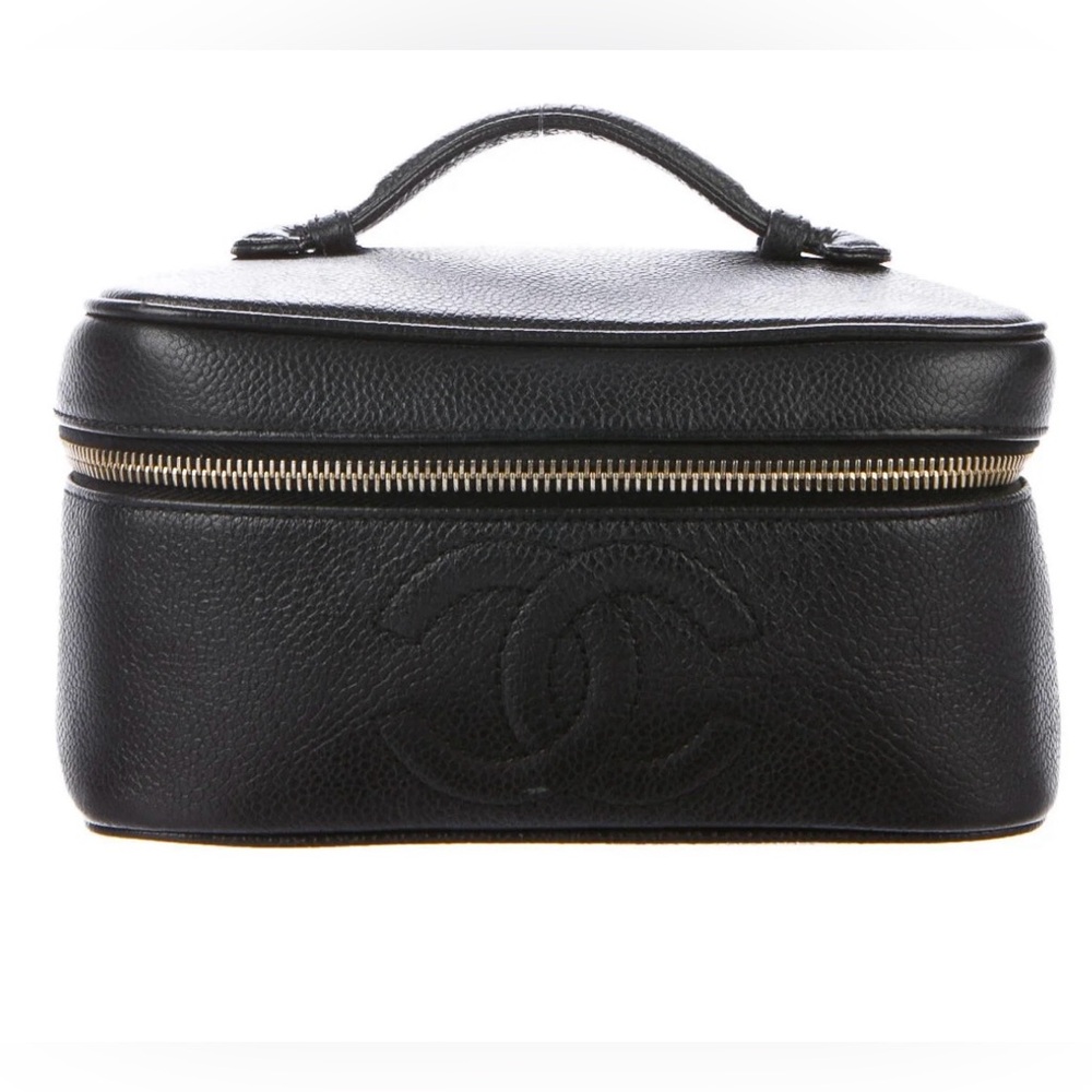 Authentic Chanel Timeless Cosmetic Case